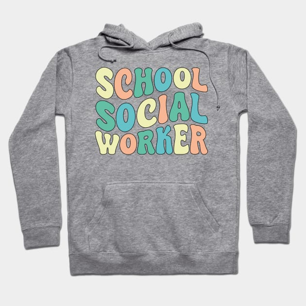 school social worker Hoodie by UrbanCharm